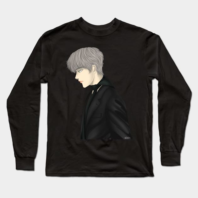 Black Long Sleeve T-Shirt by sokileri999